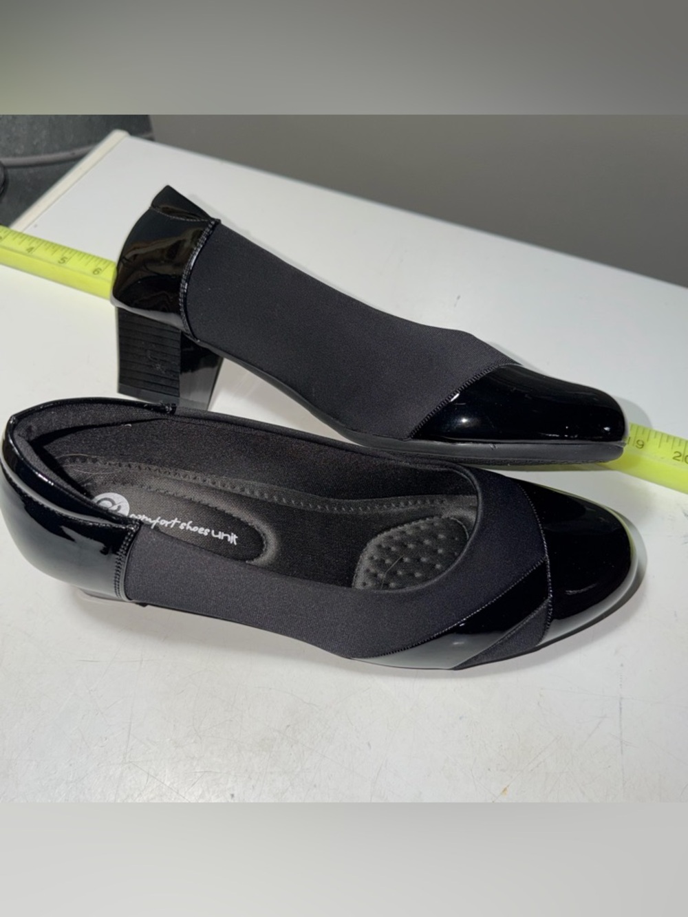 Ortho+Rest Women’s 11 Comfort Block Heel Pumps in Black